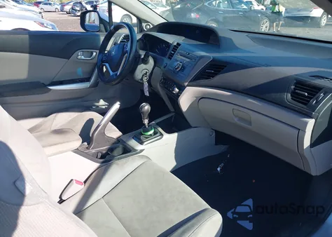 2012 Honda Civic Ex from USA, damaged, VIN 2HGFG3A86CH500824